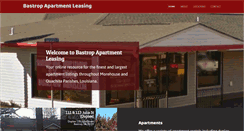 Desktop Screenshot of bastropapartments.com