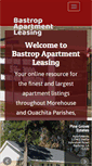 Mobile Screenshot of bastropapartments.com